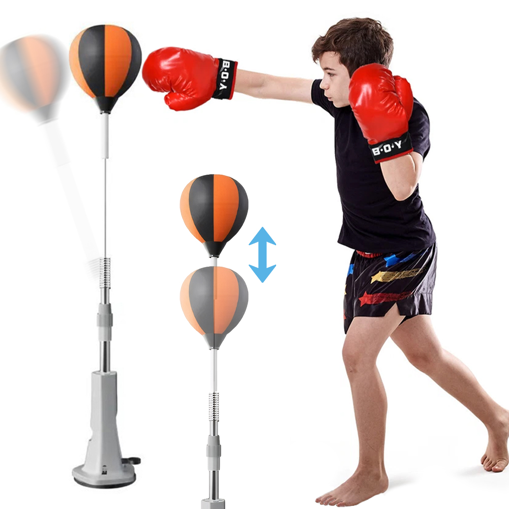 Sports Equipment Kit - حقيبة ملاكمة مع حامل وكرة تدريب