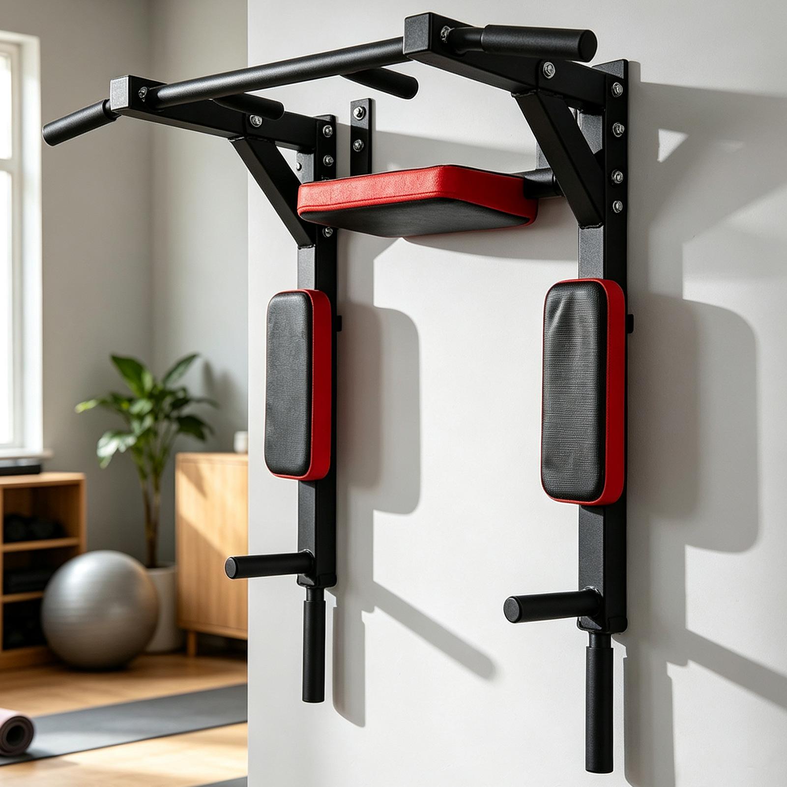 Sports Equipment For Home - بار سحب أفقي متعدد الوظائف يثبت