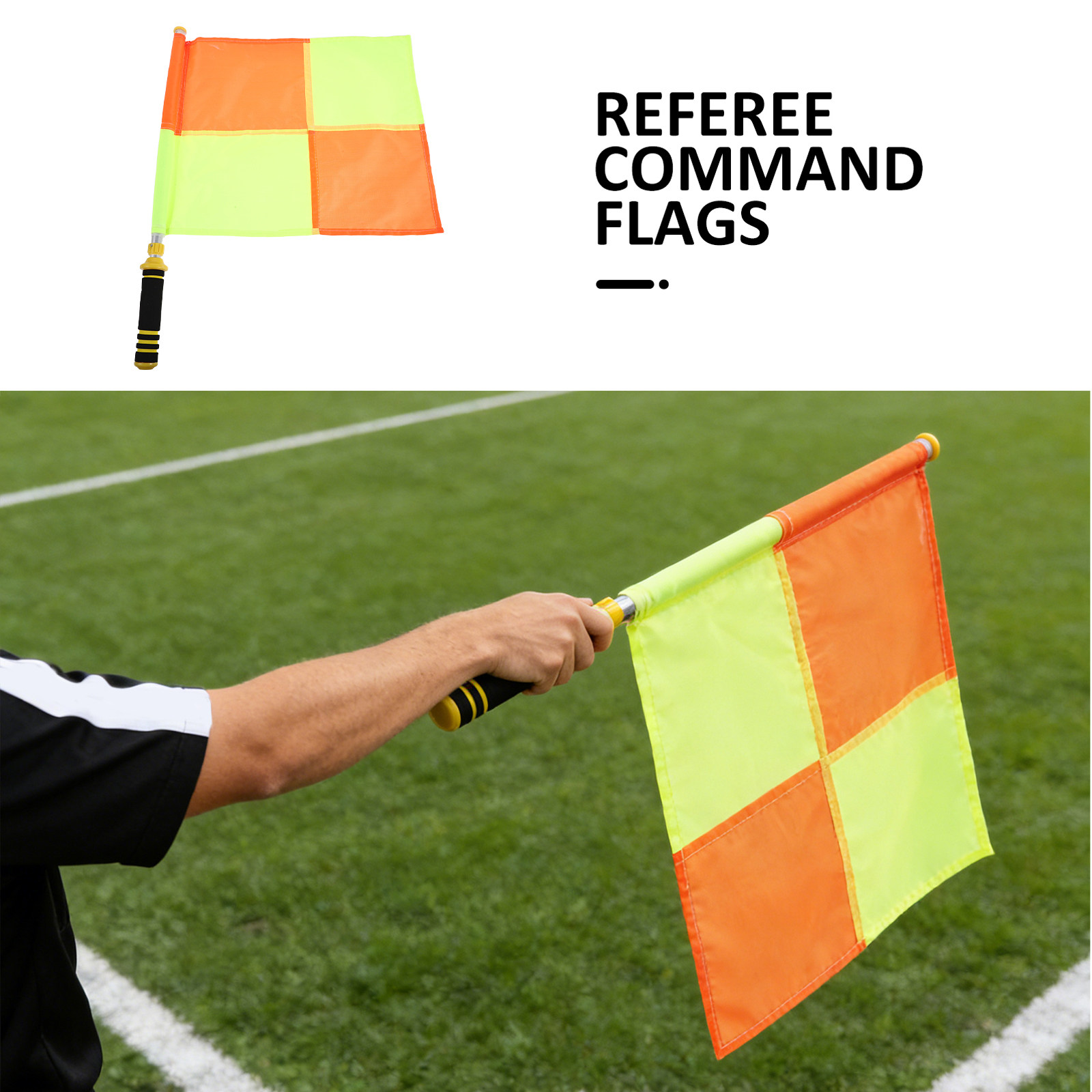 طقم أعلام حكم كرة القدم، أعلام - مراجعة Sports Equipment Kit وسعره