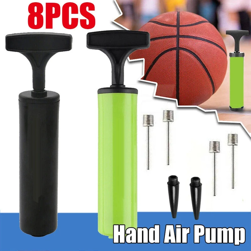 8 قطعة مجموعة مضخة الكرة المحم - مراجعة Basketball Pump Needle وسعره
