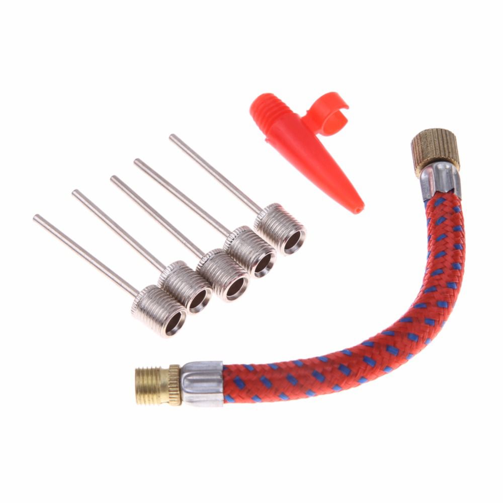 مجموعة أدوات نفخ الإطارات والك - مراجعة Basketball Pump Needle وسعره