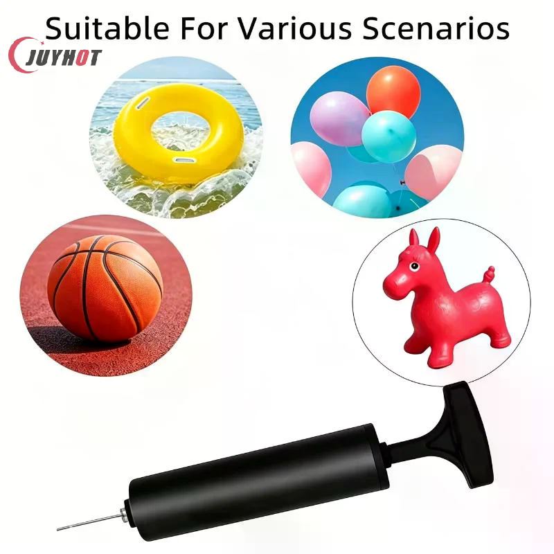 مضخة كروية محمولة باليد بمقبض  - مراجعة Basketball Pump Needle وسعره