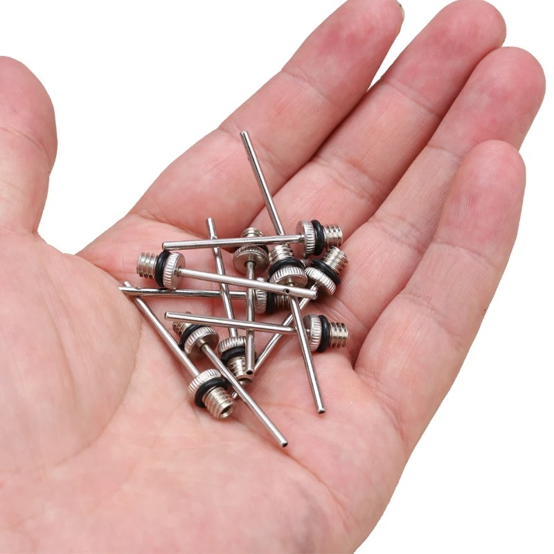 إبر مضخة هواء عالمية من الفولا - مراجعة Basketball Pump Needle وسعره